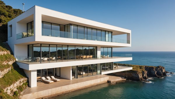 Maison d'architecte à biarritz : design contemporain et vue imprenable